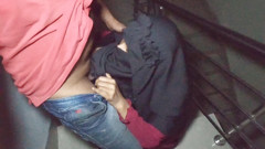 Sabina244: Coppia bangla scopa sulle scale