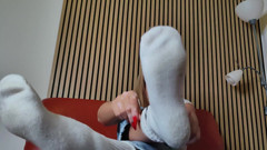 Goddess Lena: Moje Bílé Ponožky Pro Tebe, Ty Malá Krávo.