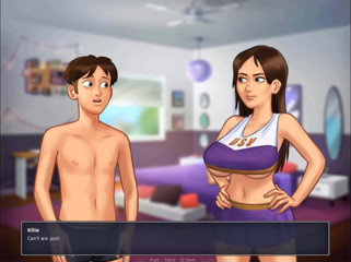 Cartoon Play: Summertime saga part 73 - cheerleader hard fuck in handcuffs