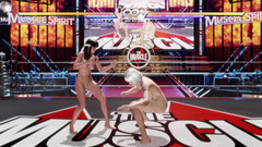LewdArcade: Dead or Alive Nude Game Play [bagian 04] | Hitomi Vs Christie
