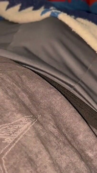 Midnight first time handjob my roommate cumshot