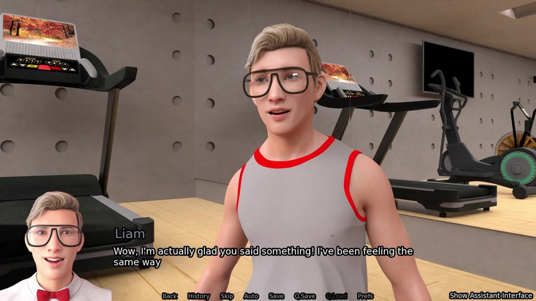 Studio-77: セックスボット ステフ ルート #1 アニメーションポルノ ゲームプレイ - 混血の美女たちがオタクを自慰する