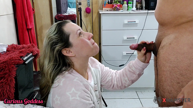 Adrian And Curious: Curious Goddess sitting on the face, sucked in the hairy...