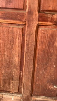 Pin ke dinding dan kongkek dari belakang