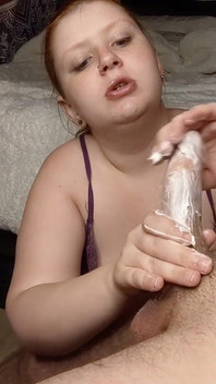 Extra vanilla blowjob