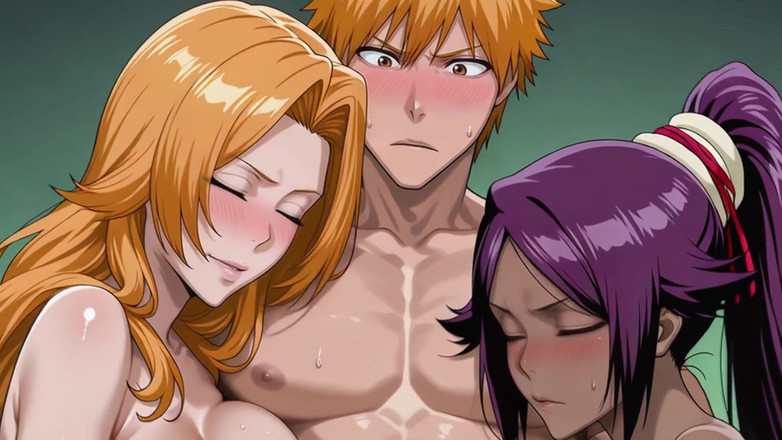 Prznai: Ichigo X Matsumoto X Yoruichi () Отбеливание