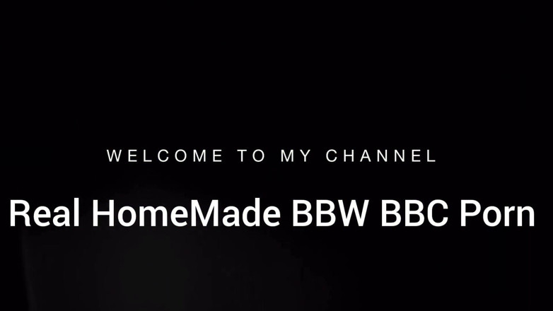 Real homemade BBW BBC porn: Açık havada şişman götümü kırbaçlıyor