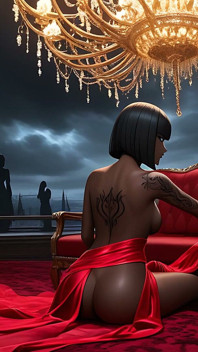 Storm Queen Claws Down Her Lover’s Back
