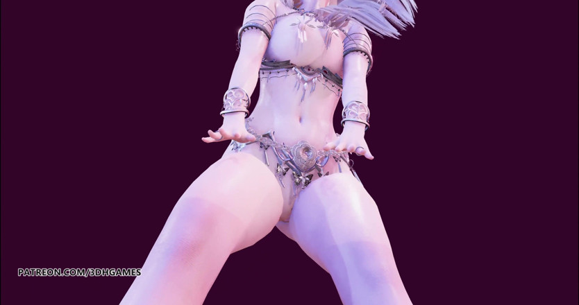 3D-Hentai Games: Anitta - Paradinha Ahri Kda seksi menari kamera erotik