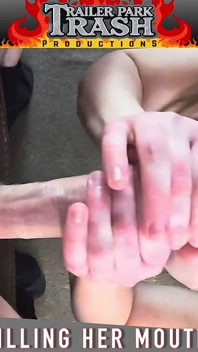Perfect POV Blowjob - Filling Her Tongue in Mouth W/ Cum (swallows)