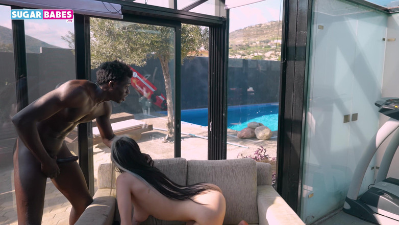 SugarBabesTV: ग्रीक नौकरानी Alina melaki अंतरजातीय बड़े काले लंड द्वारा चुदाई