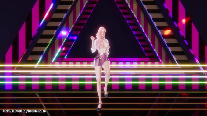 3D-Hentai Games: Newjeans - Asap - Seraphine Sexy Striptease