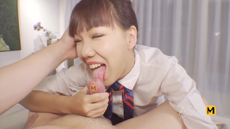 ModelMedia Asia: Mdag-0009 Street Hunting / Slender Pretty Stewardess Enjoys the Strained Pleasure