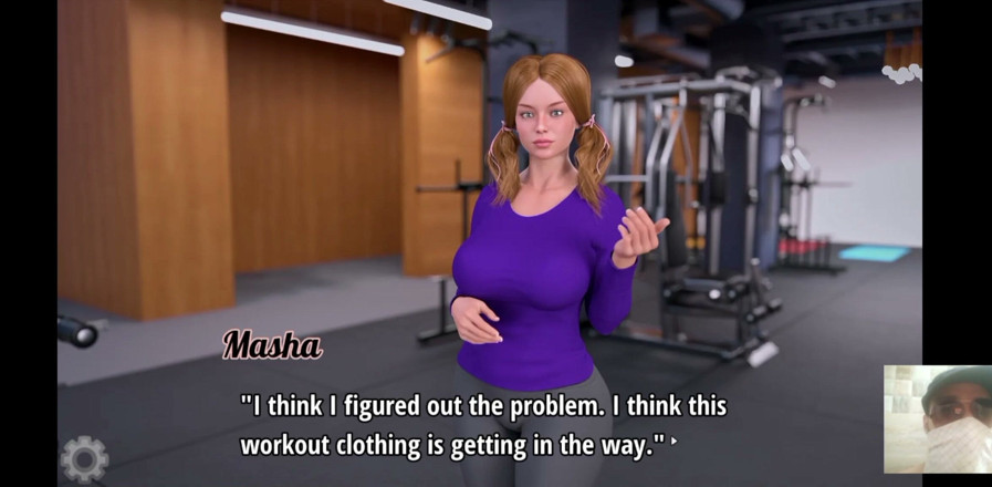 Dark Sam: Workout Lesson with a Hot Girl Turned Into Fucking Lesson...