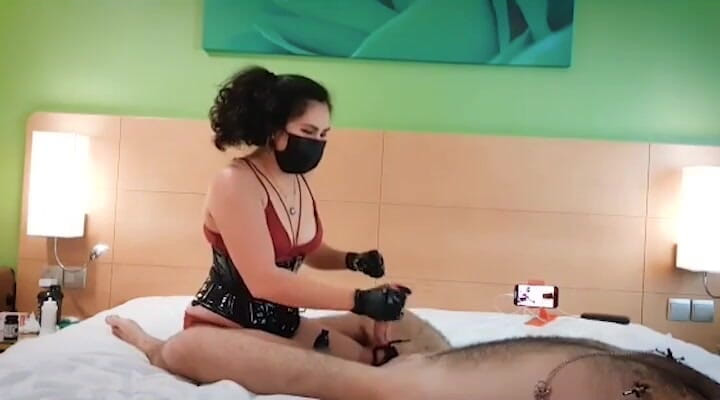DominaFireOfficial: Ruined orgasm by DominaFire