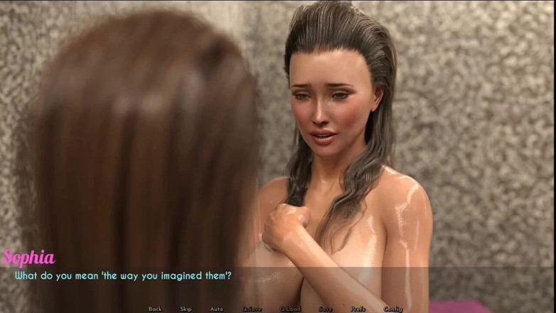 Johannes Gaming: AWAM #36 Sophia and Ellie shower together