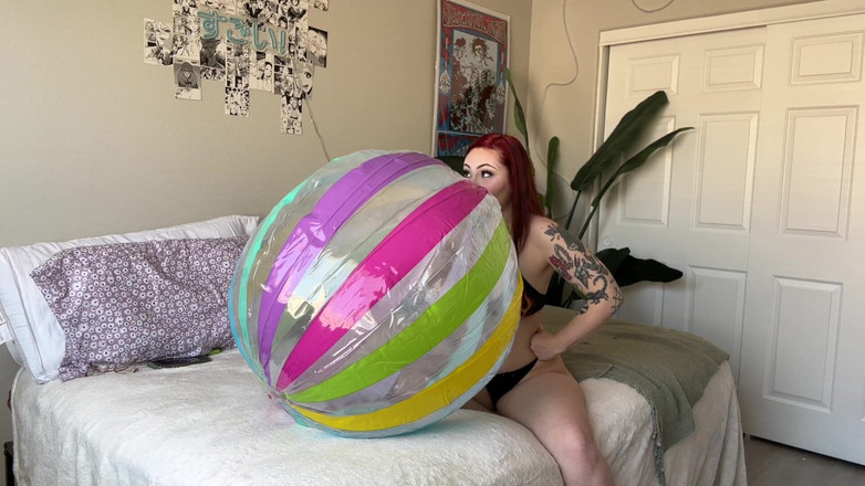 Lenna Lux: Meine aufblasbare eier sprengen teil 2