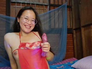 Thana 2023: Süper sevimli seksi Asyalı kız seksi