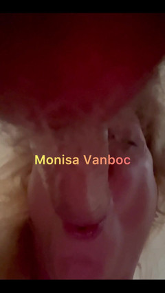 Monisa Vanboc: Really Horny Shemale Cocksucker Homemade POV
