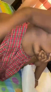 Nigerian Thot Fucks Her Step-brothers Best Friend