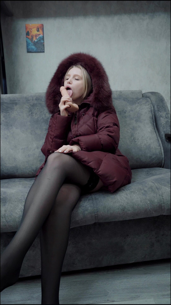 Stacy Starando: I Cum in My Beautiful Fur Coat