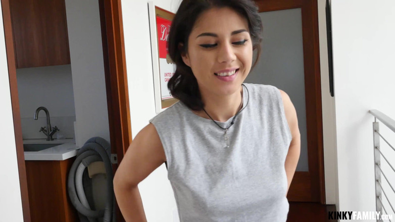 Kinky Family: Fuck her hairy pussy goodbye