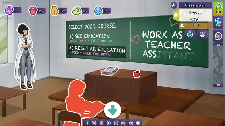 Futavision: Futadomworld : un groupe de futas à grosses bites se fait baiser...