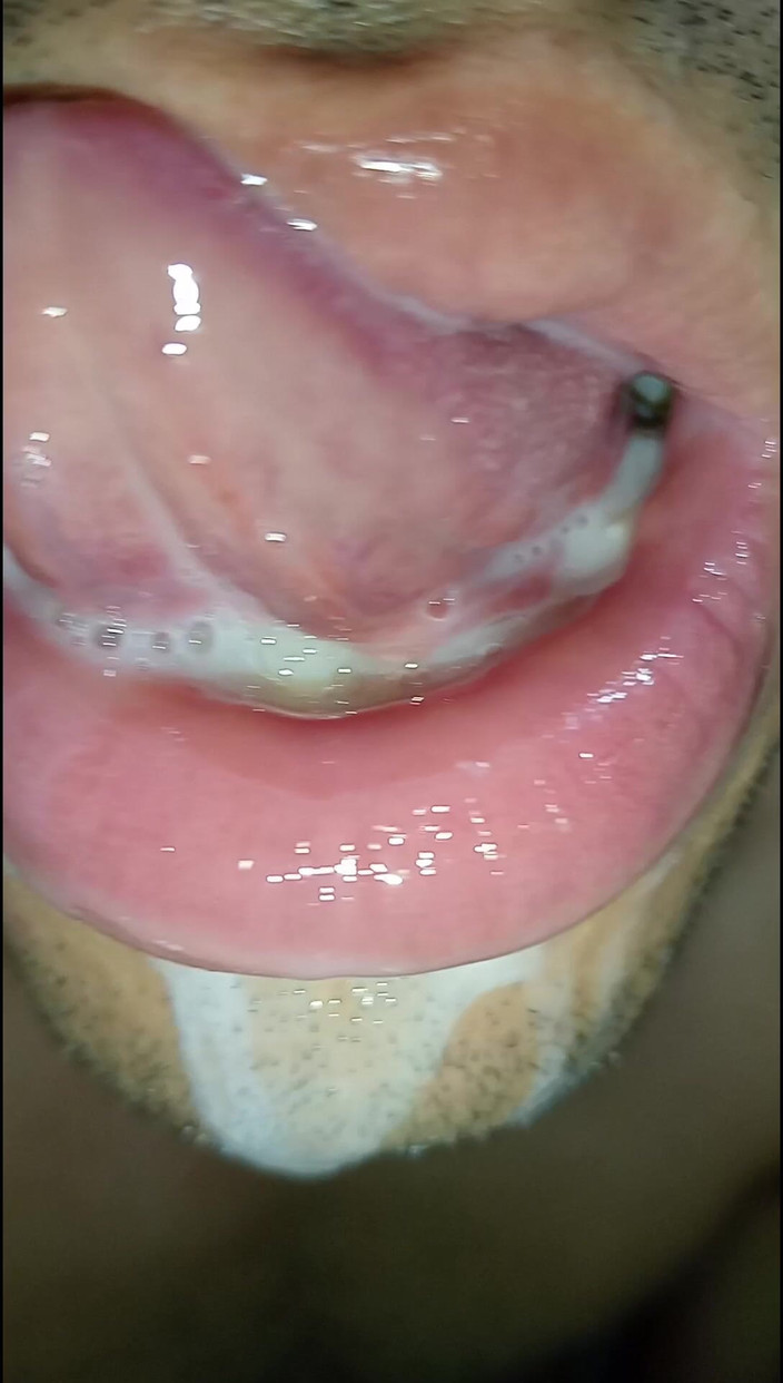 Rey rey: Pancutan mani dalam mulut saya, bermain dengan air mani awak,...