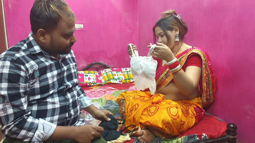 My Devar Fuck Me Hard Then Cum in My Mouth, When My Devar Give Me Bra Set, Beautiful Wife Sex Video (Manashmalla)