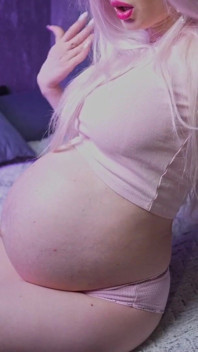 Blonde Pregnant