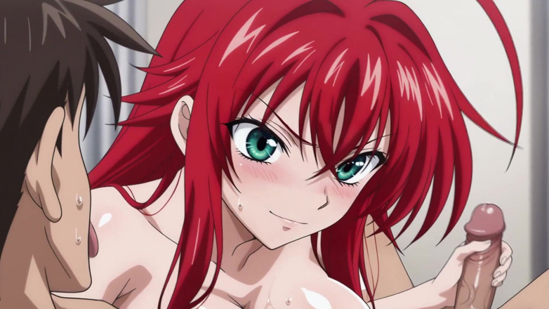 Prznai: Shinichi (conan) X Rias (dxd)