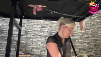 Mistress_BJQueen: Sesi Orgasme Terganggu Meja Memerah Susu