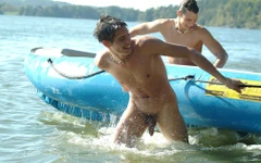 入り江で何が起こるか-それは濡れます