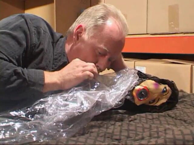 Old Mans Needs: An older guy is fucking a sex doll and a...