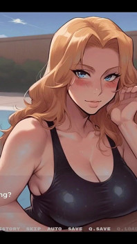 Mi nueva novia tabú hentai juego ep.2 Pequeñas tetas hermanastra y madrastra milf me están burlando en traje de baño!