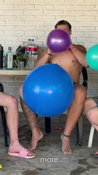 Zabawa na gorąco z balonami
