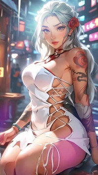간신히 덮인 | 상상력에 아무것도 남기지 않는 3D Ai 소녀들