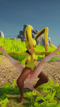 Králičí monster brusící žena (safír Safari V.23)