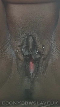 My Big Black Fat Gaping Cunt