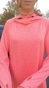 Flashing in a Busy Carpark