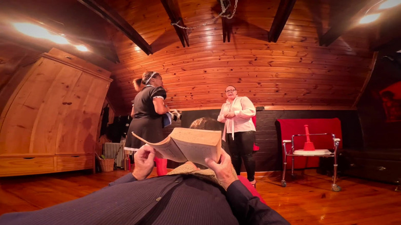 Twisted Nymphs: erkek delileri - yaramaz temizlikçi kadın - bölüm 1