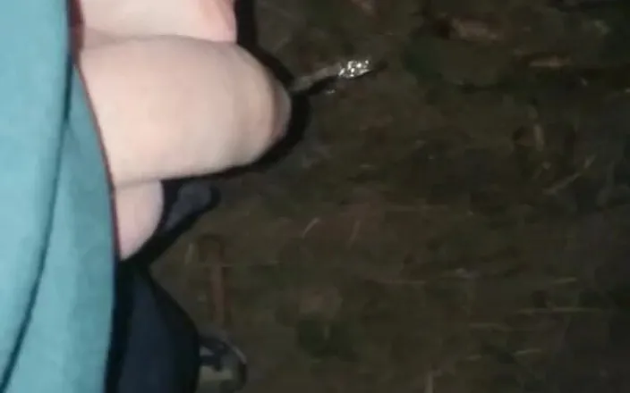 Idmir Sugary: Foreskin Filling with Piss Like Balloon - Night Forest Uncut Piss