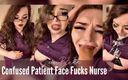Lexxi Blakk: Confuso rosto do paciente fode enfermeira