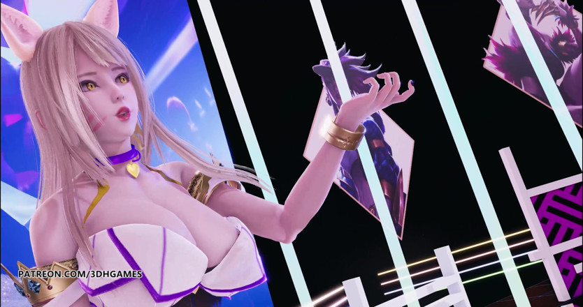 3D-Hentai Games: Kara - Lupin Ahri striptease kda league of legends sexy kpop...