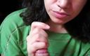 CumArtHD: Халтура! Минет и лизание спермы с рук в видео от первого лица