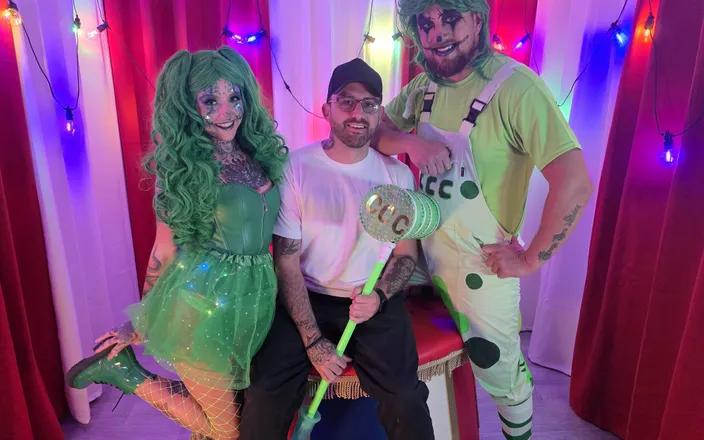 Cock Crazed Clowns: Frankie Jax's Meets the Green Cock Crazed Clowns