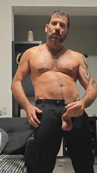 Daddy Huge Cock Masturbation