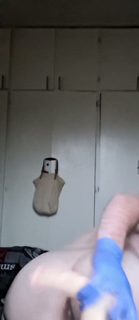 Solo orgazm dildo
