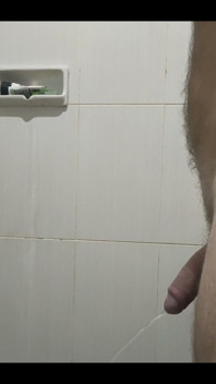 Golden Shower in a Shower