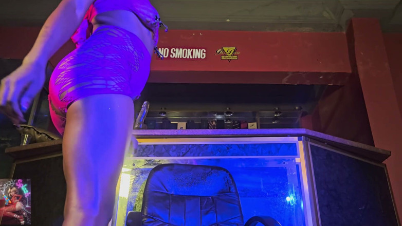 Sexxxy splash official: Club Girl Spreads Oiled Ass in Pink Lingerie - POV View